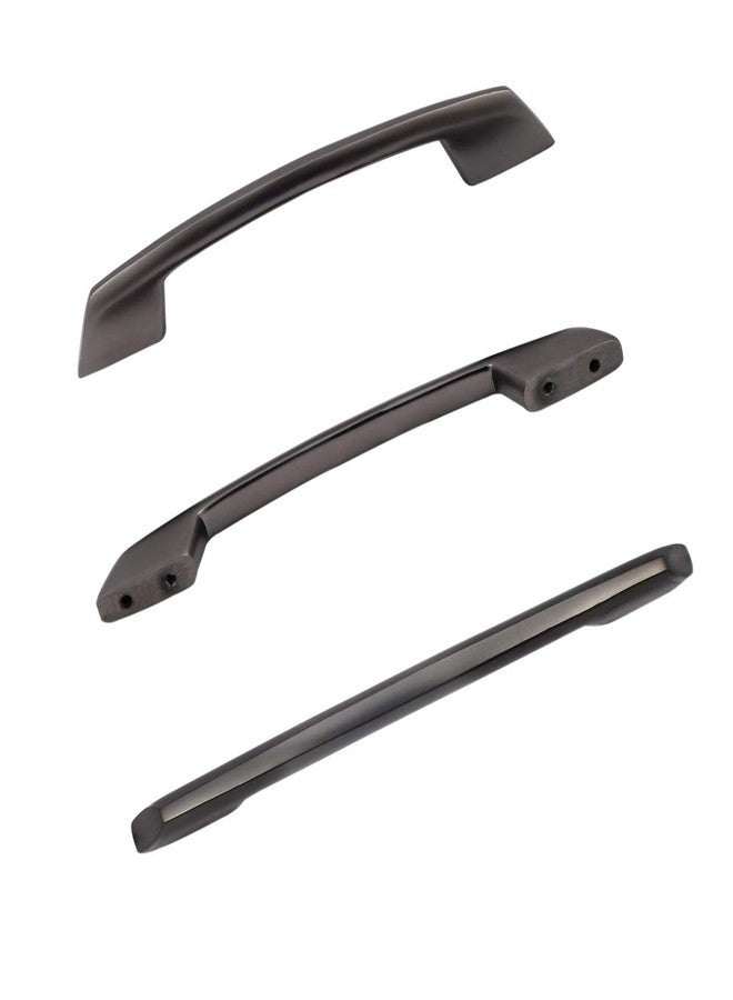 أتوم مقبض سحب خزانة من الزنك من أتوم، 7 بوصات | لون أسود مطفي | بديل لمقابض الأبواب من ماركات أخرى | قضيب دفع الأدراج 545 | عبوة من قطعتين - Image 2